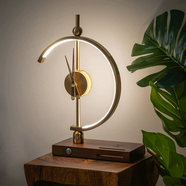 Nagoyalight - Lampe-Horloge Et Chargeur De Luxe-Lampe Veilleuse